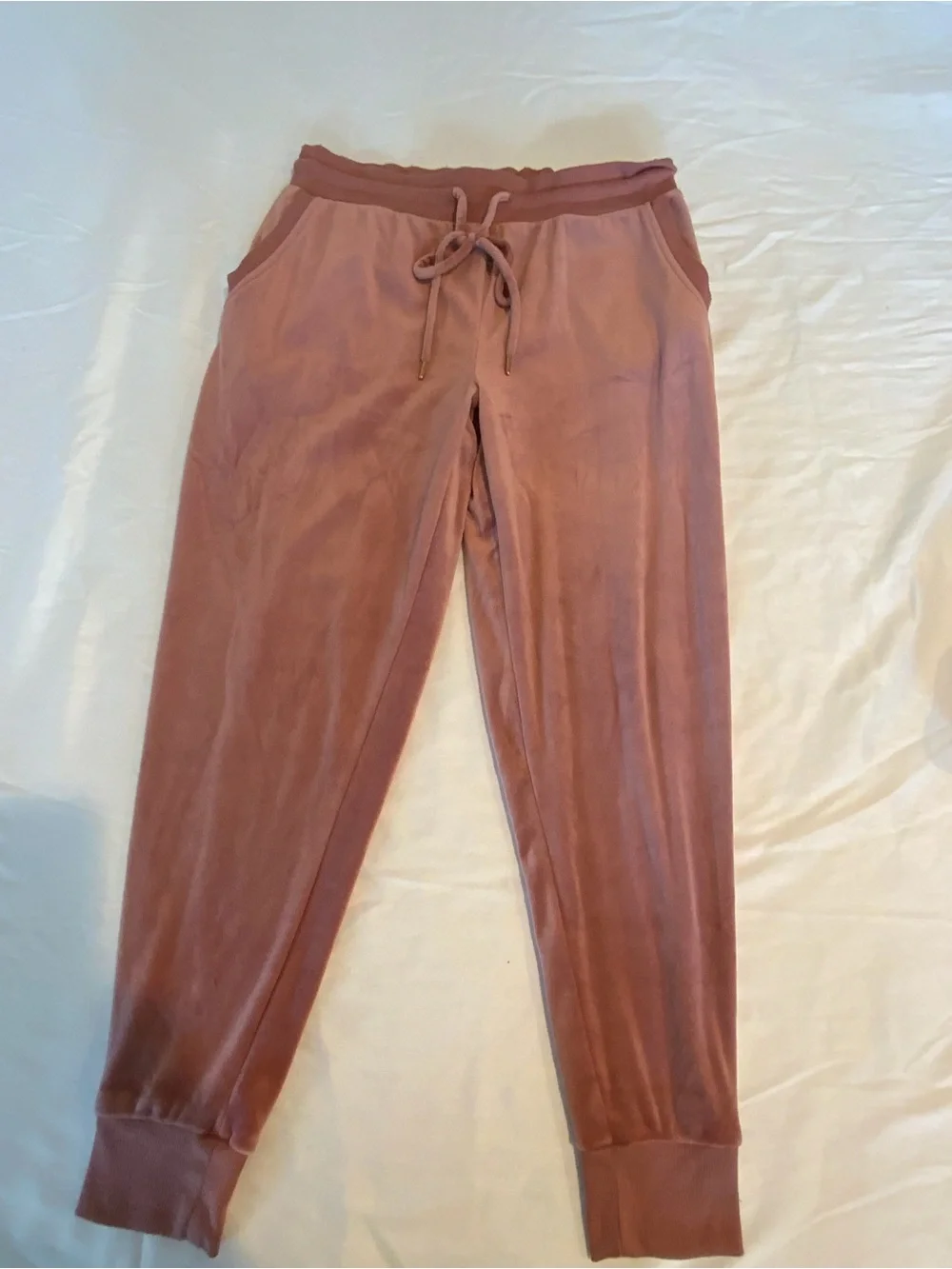 Felina Blush Pink Velour Zip-Up Hoodie - Picture 5 of 6